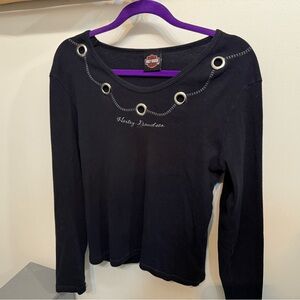 Harley Davidson Top with Grommet details XL